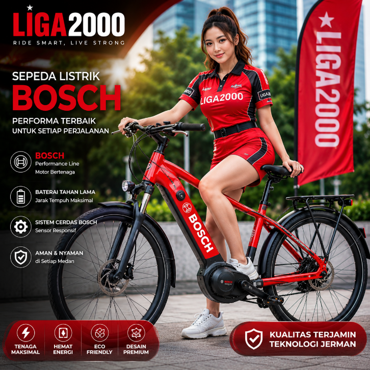 LIGA2000 Bikeworksnm : Sistem Sepeda Listrik Bosch Melalui Firmware Untuk Kinerja Optimal